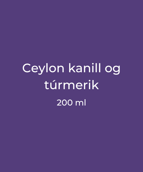 Ceylon-kanill og túrmerik
